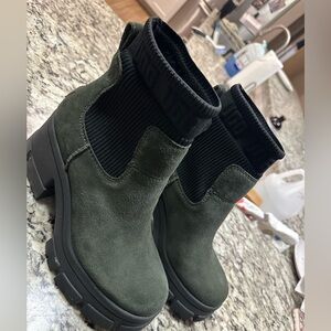 UGG Dark Green Ankle Boots